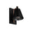 Craftmade Blake 1 Light Wall Sconce, Black/Brass/Black - 60961-FBSB