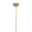 Craftmade Reflection 6 Light Chandelier, Bronze/Clear Textured