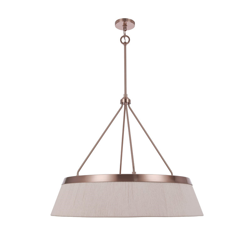 Craftmade Yates 8 Lt 32" Pendant, Premium Bronze