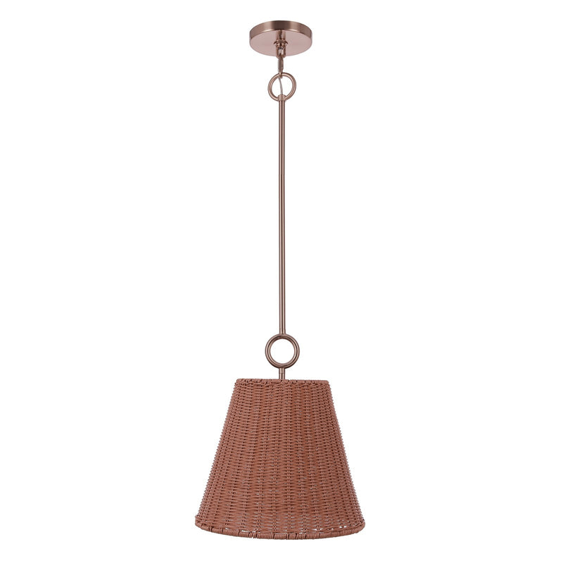 Craftmade Kirsten 1 Lt 12" Pendant, Premium Bronze