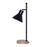 Craftmade 22" Table Lamp, Flat Black