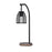 Craftmade 23" Table Lamp, Flat Black