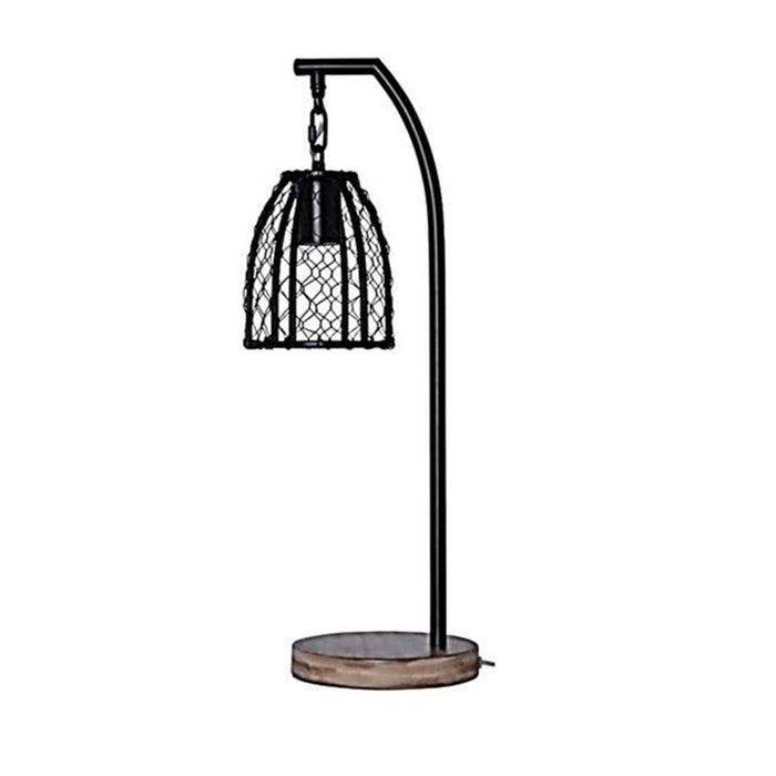 Craftmade 23" Table Lamp, Flat Black