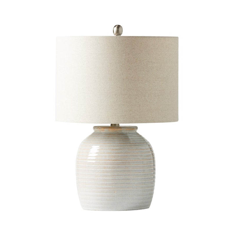 Craftmade 21" 1 Light Table Lamp, Oatmeal