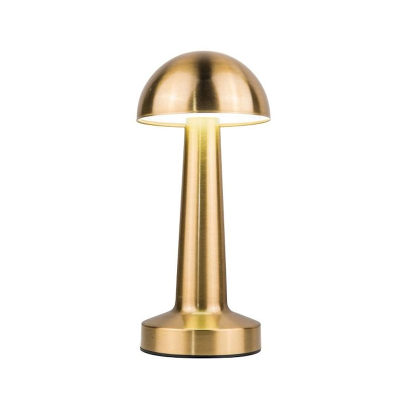 Craftmade Joni 1 Light LED Rechargeable Lamp, Brass/Frost