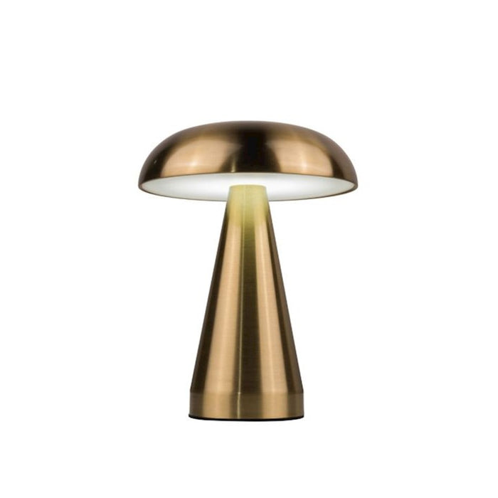 Craftmade Marta 1 Light LED Rechargeable Lamp, Brass/Frost