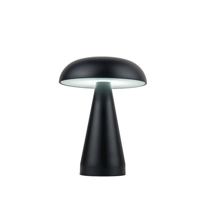 Craftmade Marta 1 Light LED Rechargeable Lamp, Black/Frost