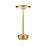 Craftmade Rikki 1 Light LED Rechargeable Lamp, Gold/Frost