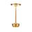 Craftmade Rikki 1 Light LED Rechargeable Lamp, Gold/Frost