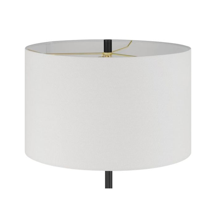 Craftmade Jones 1 Light Table Lamp, Black/White