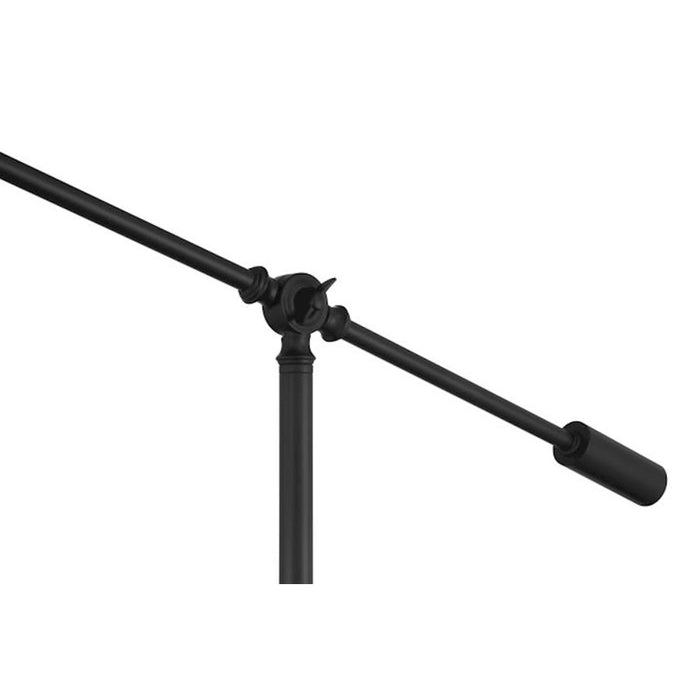 Craftmade Indiana 1 Light Table Lamp, Black/Frost White