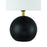 Craftmade Olive 1 Light Table Lamp, Black/Brass