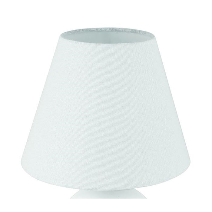 Craftmade Olive 1 Light Table Lamp, White/Brass