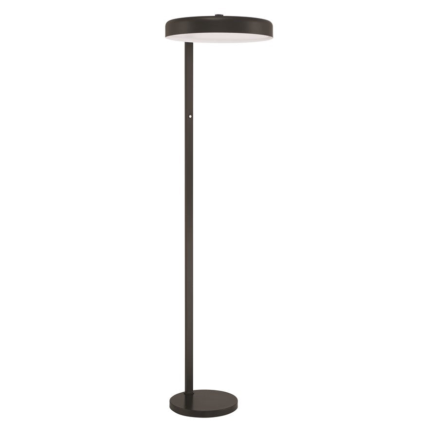 Craftmade Keeva 1 Light Floor Lamp, Flat Black