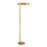 Craftmade Keeva 1 Light Floor Lamp, Satin Brass