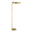 Craftmade Keeva 1 Light Floor Lamp, Satin Brass