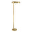 Craftmade Keeva 1 Light Floor Lamp, Satin Brass