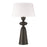 Craftmade Misha 1 Light Table Lamp, Flat Black - 87028FB-T