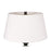 Craftmade Misha 1 Light Table Lamp, Flat Black