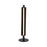 Craftmade Cameron 1 Light Table Lamp, Flat Black/Walnut