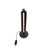 Craftmade Cameron 1 Light Table Lamp, Flat Black/Walnut