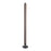 Craftmade Cameron 1 Light Floor Lamp, Flat Black/Walnut - 87031FBWAL-F