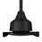 Craftmade Charming 52" 3-Blade Ceiling Fan, Flat Black