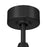Craftmade Charming 52" 3-Blade Ceiling Fan, Flat Black