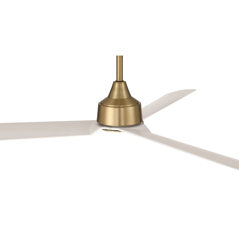 Craftmade Charming 52" 3-Blade Ceiling Fan, Satin Brass