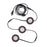 Craftmade Under Cabinet 3" Puck Light/Cord/Connector, Pack Of 3