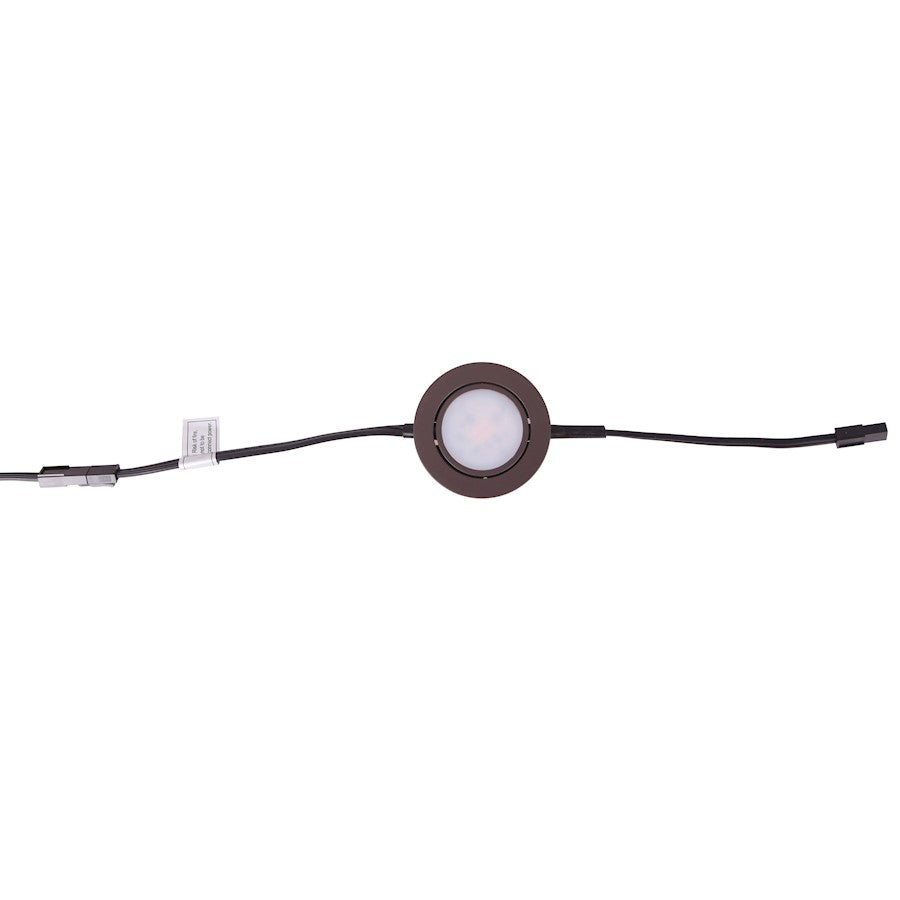 Craftmade Under Cabinet 3" 4W Puck Light, Bronze