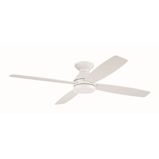 Craftmade DeMarco 52" 4-Blade Ceiing Fan, IntegratedLt Kit, White