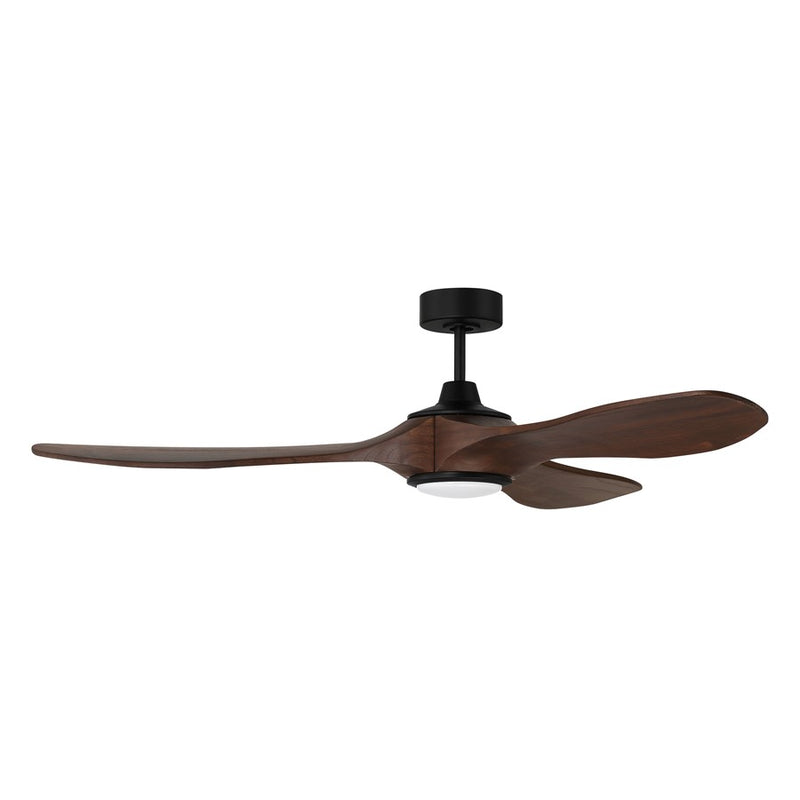 Craftmade Envy 60 1Lt 60" Fan, Flat Black /Flat Black