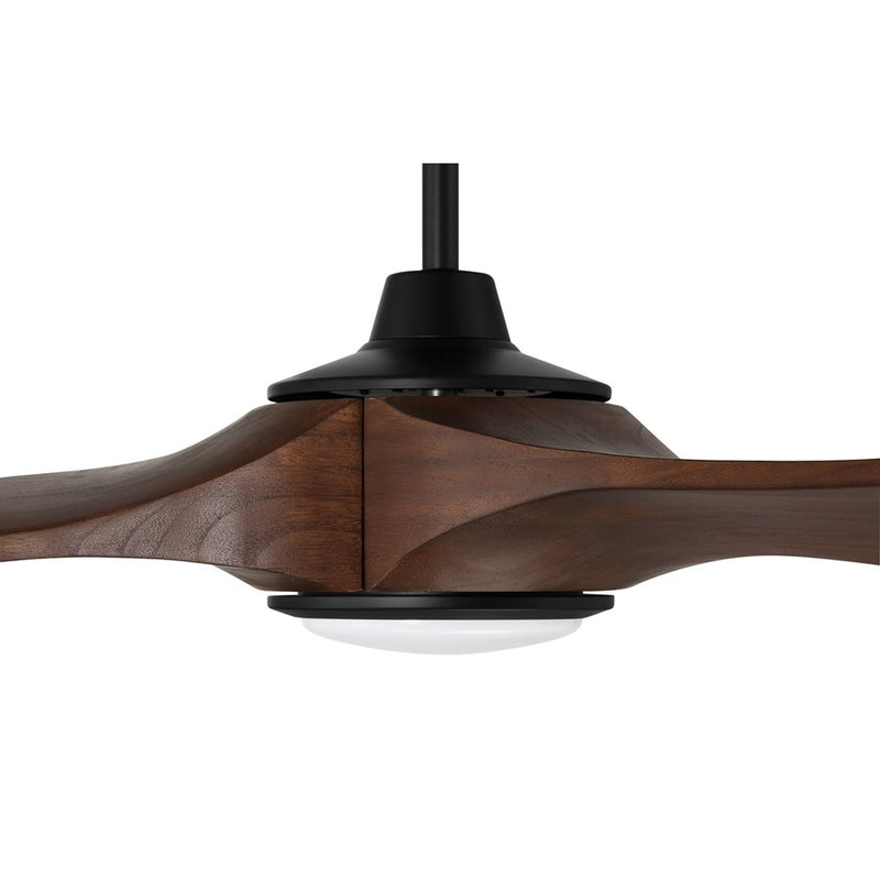 Craftmade Envy 60 1Lt 60" Fan, Flat Black /Flat Black