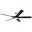Craftmade Fonz 65" 1 Light Ceiling Fan with 5-Blades, Satin Brass - FON65SBFB5