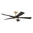Craftmade Frye 52" 5-Blade 1 Light Ceiling Fan, Satin Brass - FRY52SBFB5