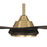 Craftmade Frye 52" 5-Blade 1 Light Ceiling Fan, Satin Brass