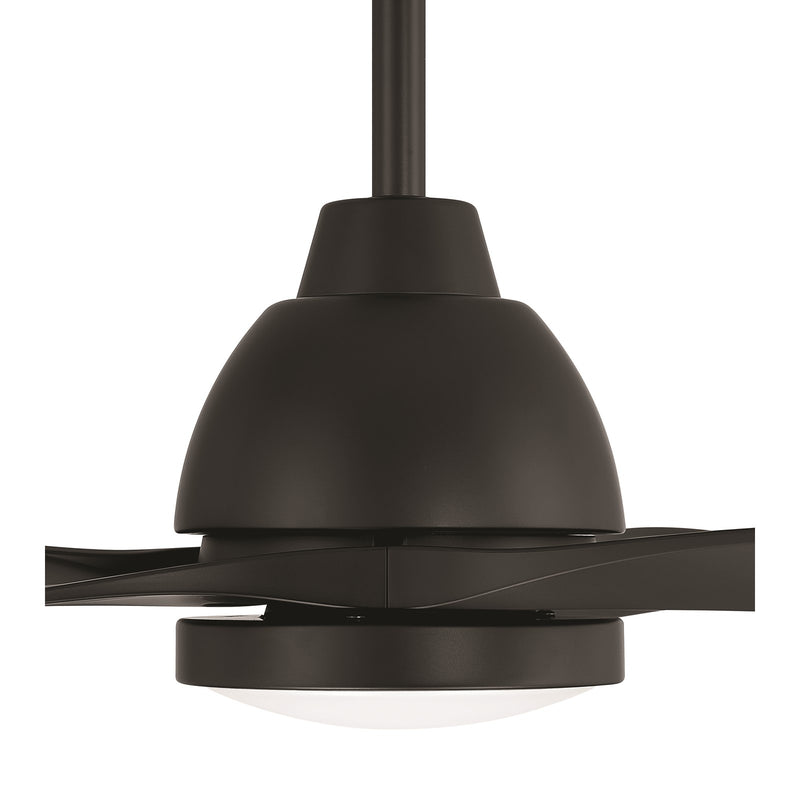Craftmade Frazier 56" 3-blade Ceiling Fan, Flat Black