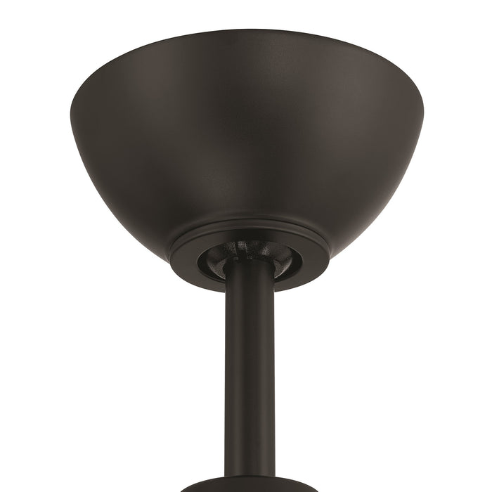 Craftmade Frazier 56" 3-blade Ceiling Fan, Flat Black