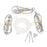 Craftmade Guide Wire System, White - GWS-W