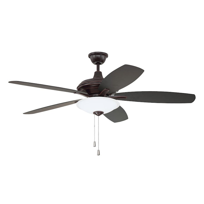 Craftmade Jamison 1 Light Ceiling Fan with Blades, Oil Bronze