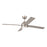 Craftmade Kelsey 52" 4-blade 1 Light Ceiling Fan, Brushed Nickel - KLS52BNK4
