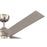 Craftmade Kelsey 52" 4-blade 1 Light Ceiling Fan, Brushed Nickel
