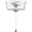 Craftmade 2 Light Clear Seeded Bowl Light Kit