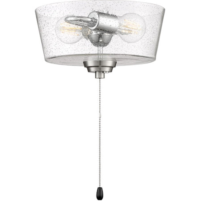 Craftmade 2 Light Clear Seeded Bowl Light Kit