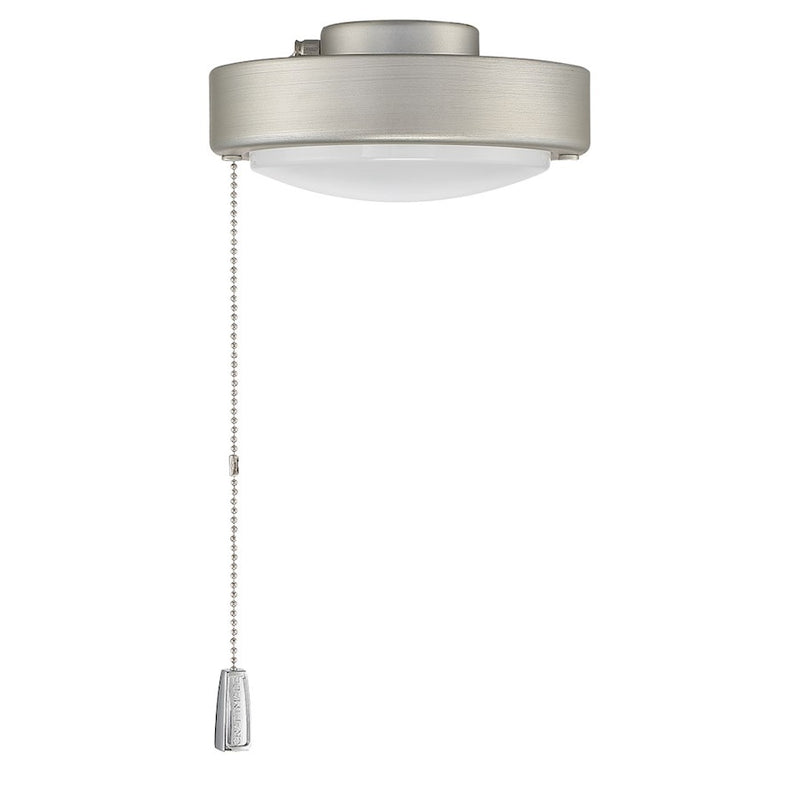 Craftmade LED Disk Fan Light Kit, Painted Nickel