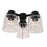Craftmade 3 Light Universal Fan Light Kit, White