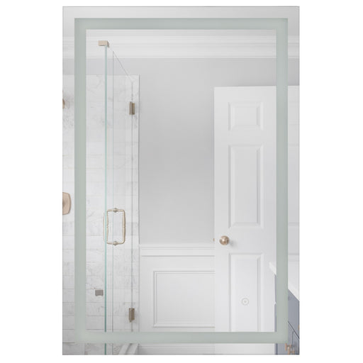 Craftmade Meredith 1 Light 24" x 36" Illuminated Mirror, White - MIR2409RT-W3C