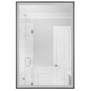 Craftmade SlimLite 1 Light 24" x 36" LED Mirror, Flat Black - MIR2410RT-FB3C