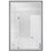 Craftmade SlimLite 1 Light 24" x 36" LED Mirror, Flat Black - MIR2410RT-FB3C